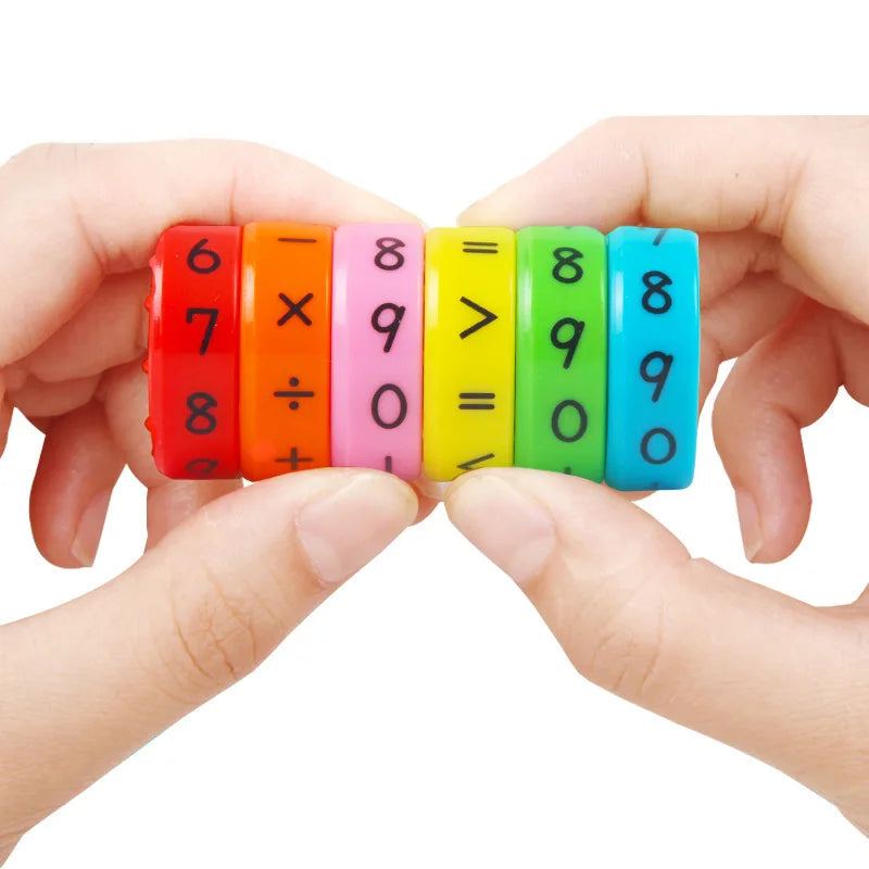 Magnetic Colorful mathematics Toy Children Educational Learning Toys Mini Calculator KT 831 PlzPaPa