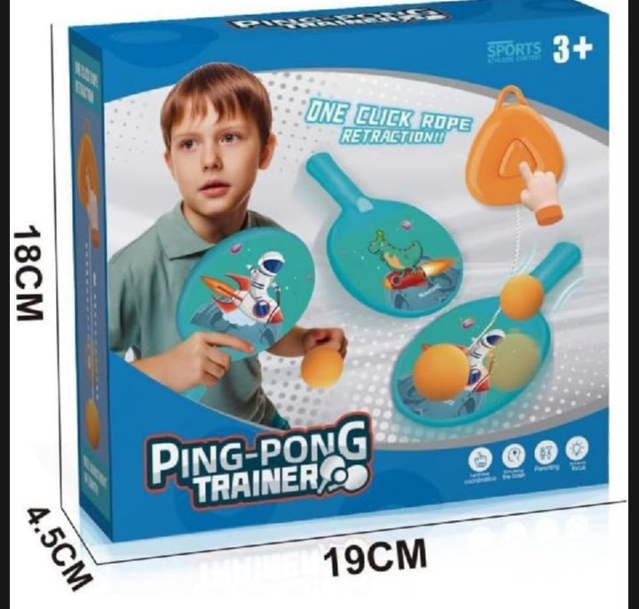 Tennis Ping Pong Trainer Indoor Outdoor | Hanging Tennis Toy For Kids {FT-1282} - Plzpapa
