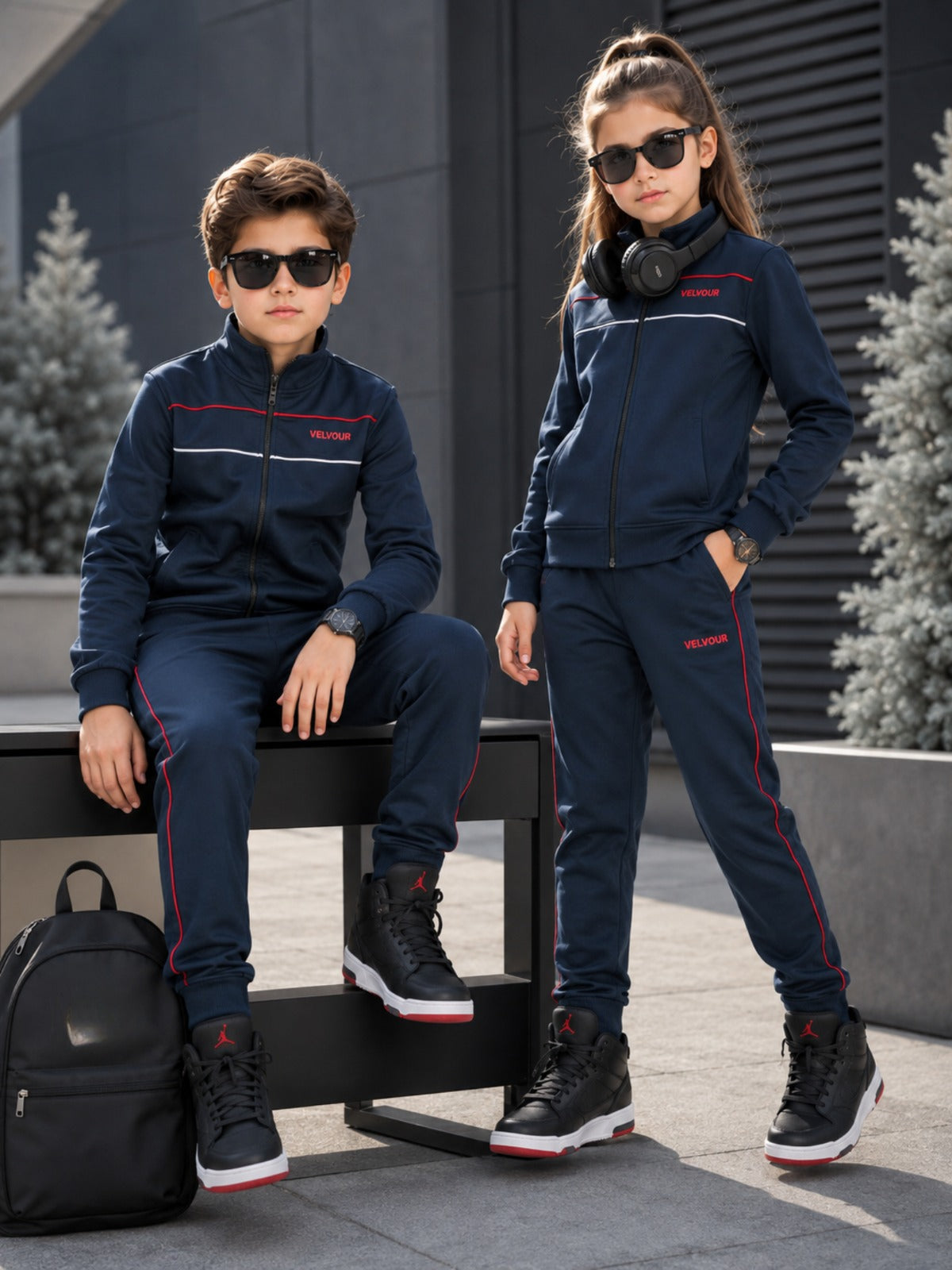 Tracksuit For Boys & Girls #VWT61-B
