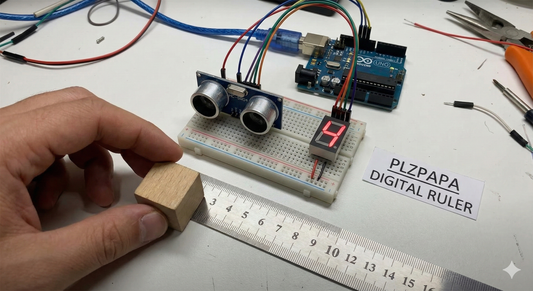 Digital Foot Ruler (0-9 Feet) Robotic Kit
