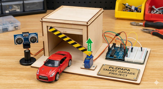 Smart Garage Door (Automatic Barrier) Robotic Kit