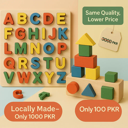 Why Parents & Schools Trust Plzpapa for Safe, Affordable Wooden Toys in Pakistan - Plzpapa 