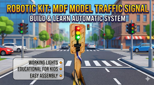 Traffic Light Robotic Kit– Assembly Video & Arduino Code