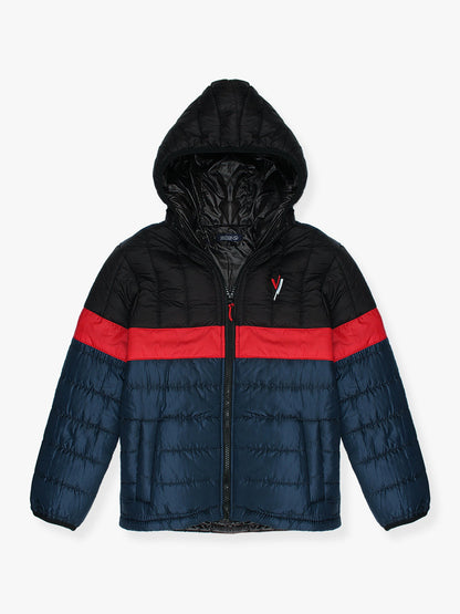 Full Sleeves Hooded Puffer Jacket Boys & Girls VJ012-B