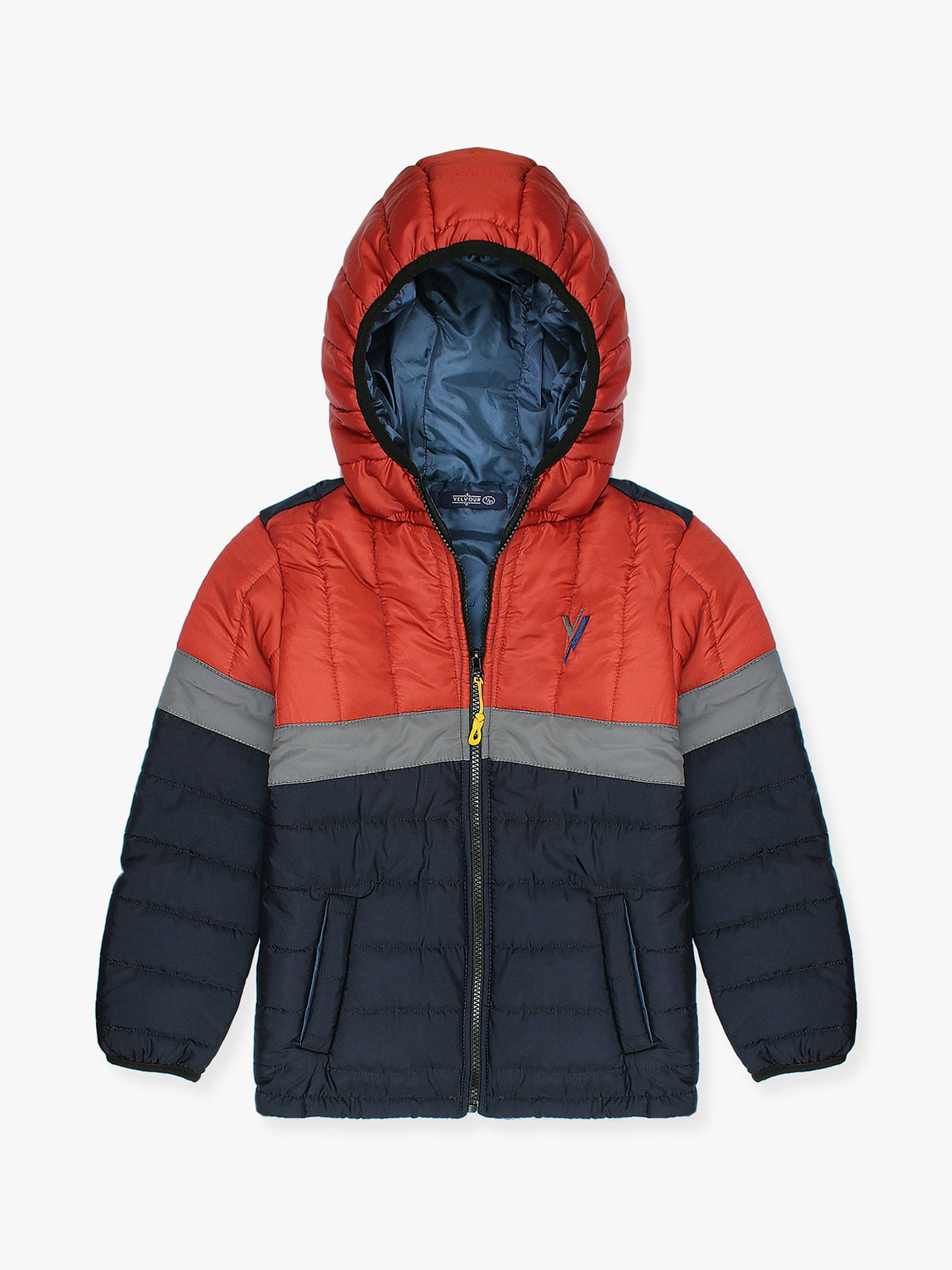 Full Sleeves Hooded Puffer Jacket Boys & Girls VJ012-AA