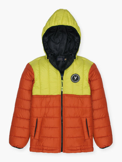 Full Sleeves Hooded Puffer Jacket Boys & Girls VJ51-A