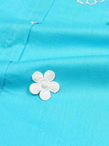Girls Summer 2Pcs Embroidered Suit VG178-B