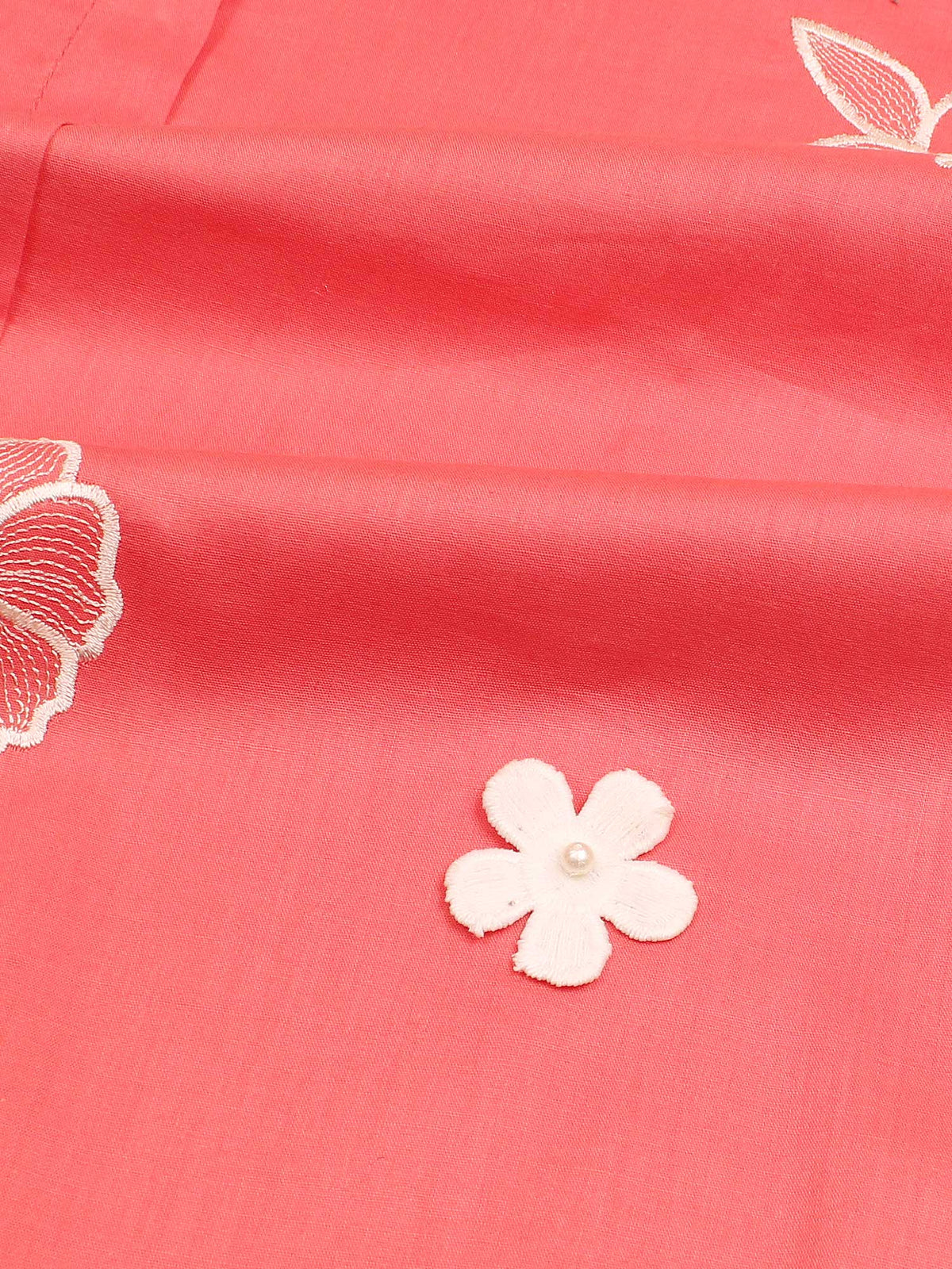 Girls Summer 2Pcs Embroidered Suit VG178-A