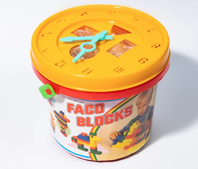 Blocks with free bucket , 33 Pcs Building Blocks Creative Learning Educational Toy Blocks [KT-587]