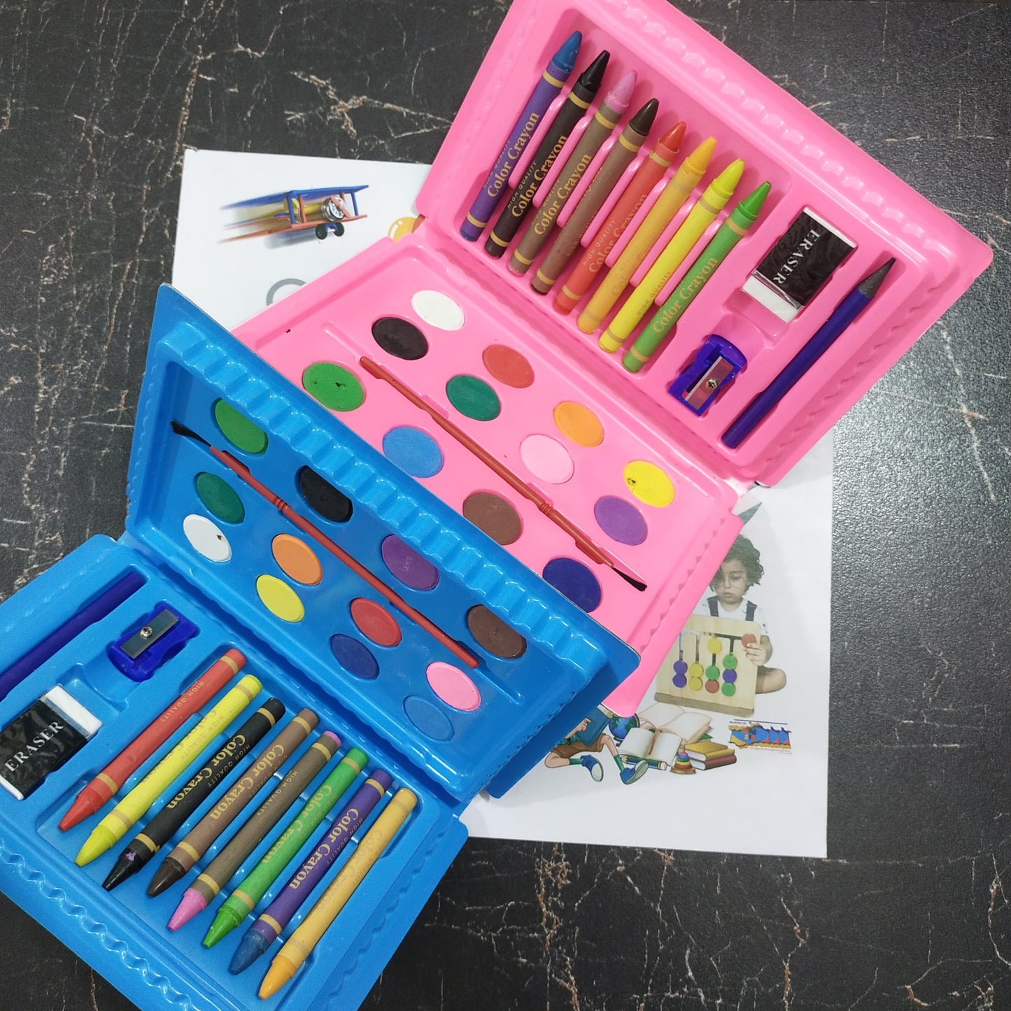 24 Pieces Multi color Drawing set [ST-1043]