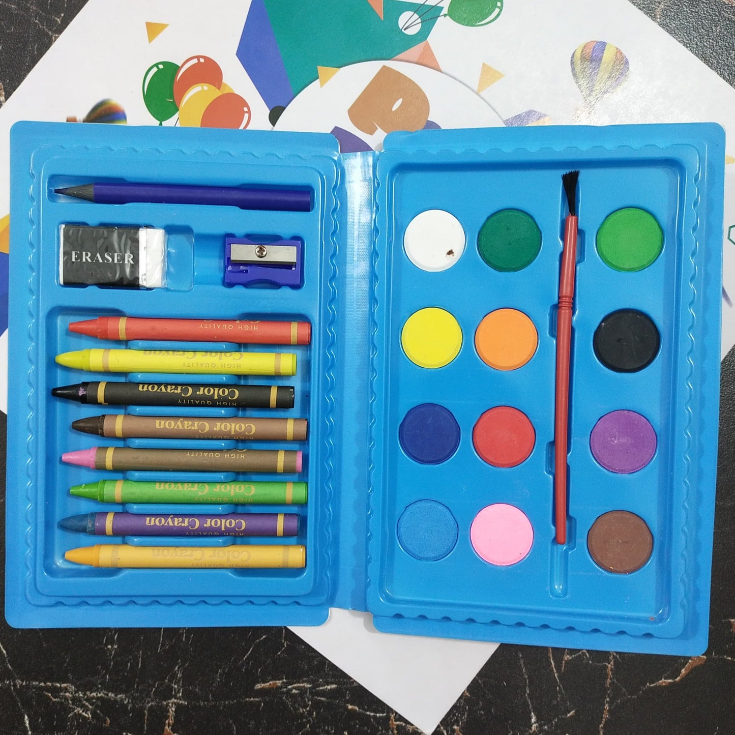 24 Pieces Multi color Drawing set [ST-1043]