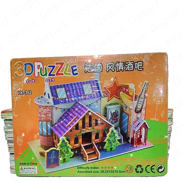 3d DIY puzzles 3D Model [KT-815]