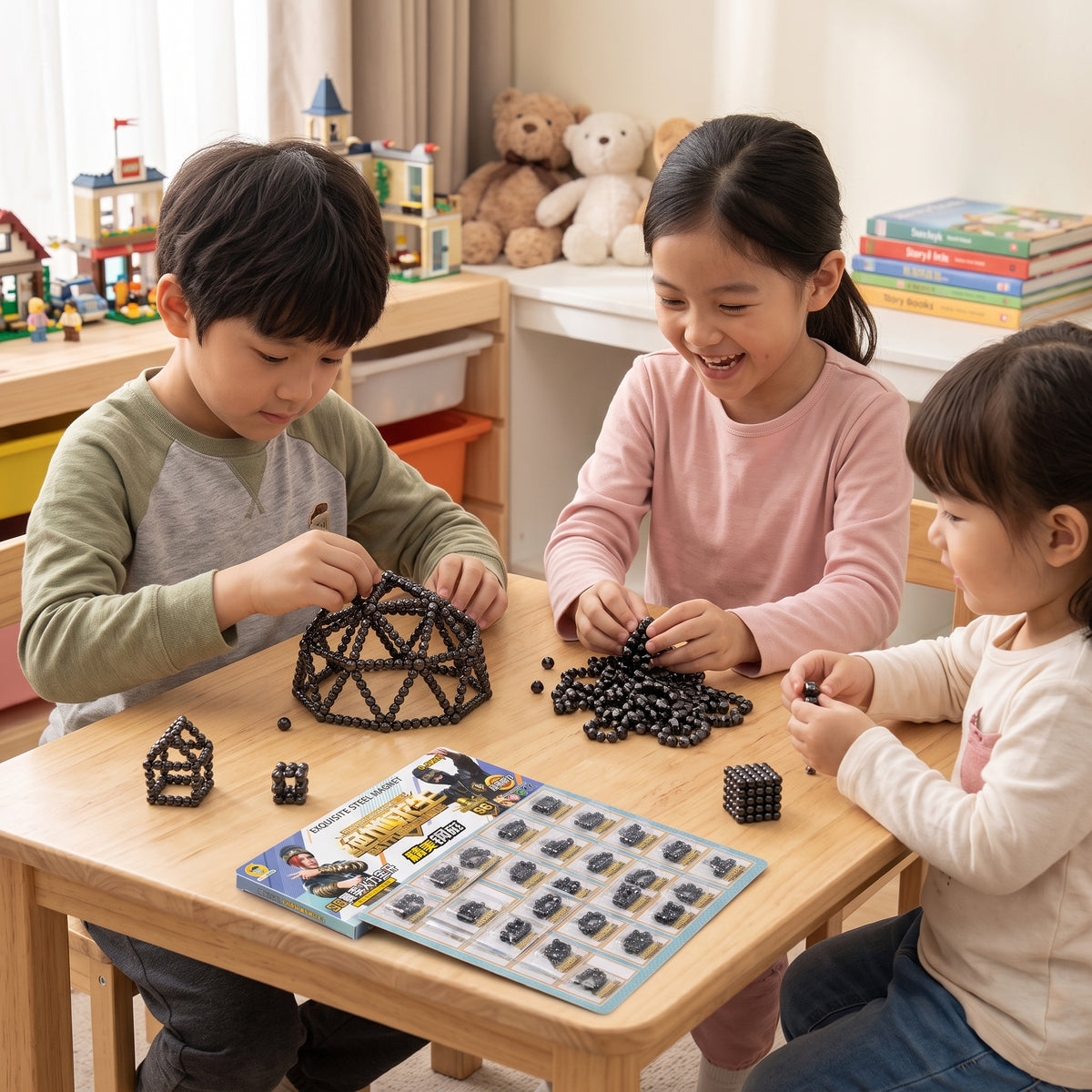 3D Magnetic Building Spheres