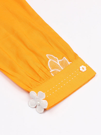 Girls Summer 2Pcs Embroidered Suit VG178-C