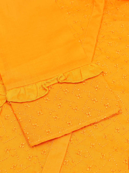 Girls Summer 2Pcs Embroidered Suit VG150-A