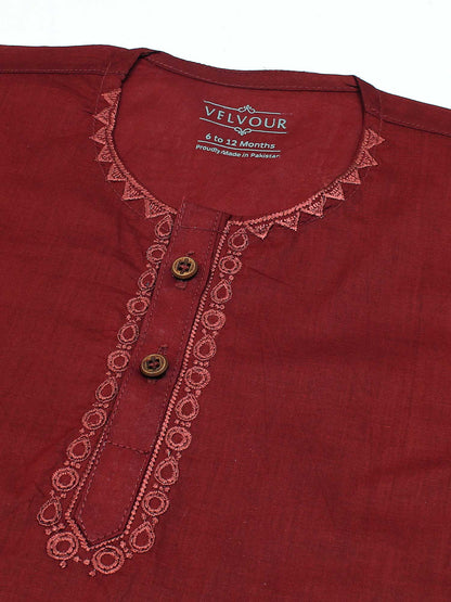 Round Neck Kurta Pajama VK03