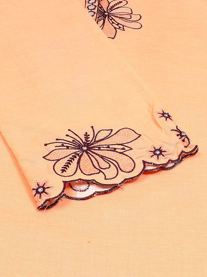 Girls Summer 2Pcs Embroidered Suit VG131-A