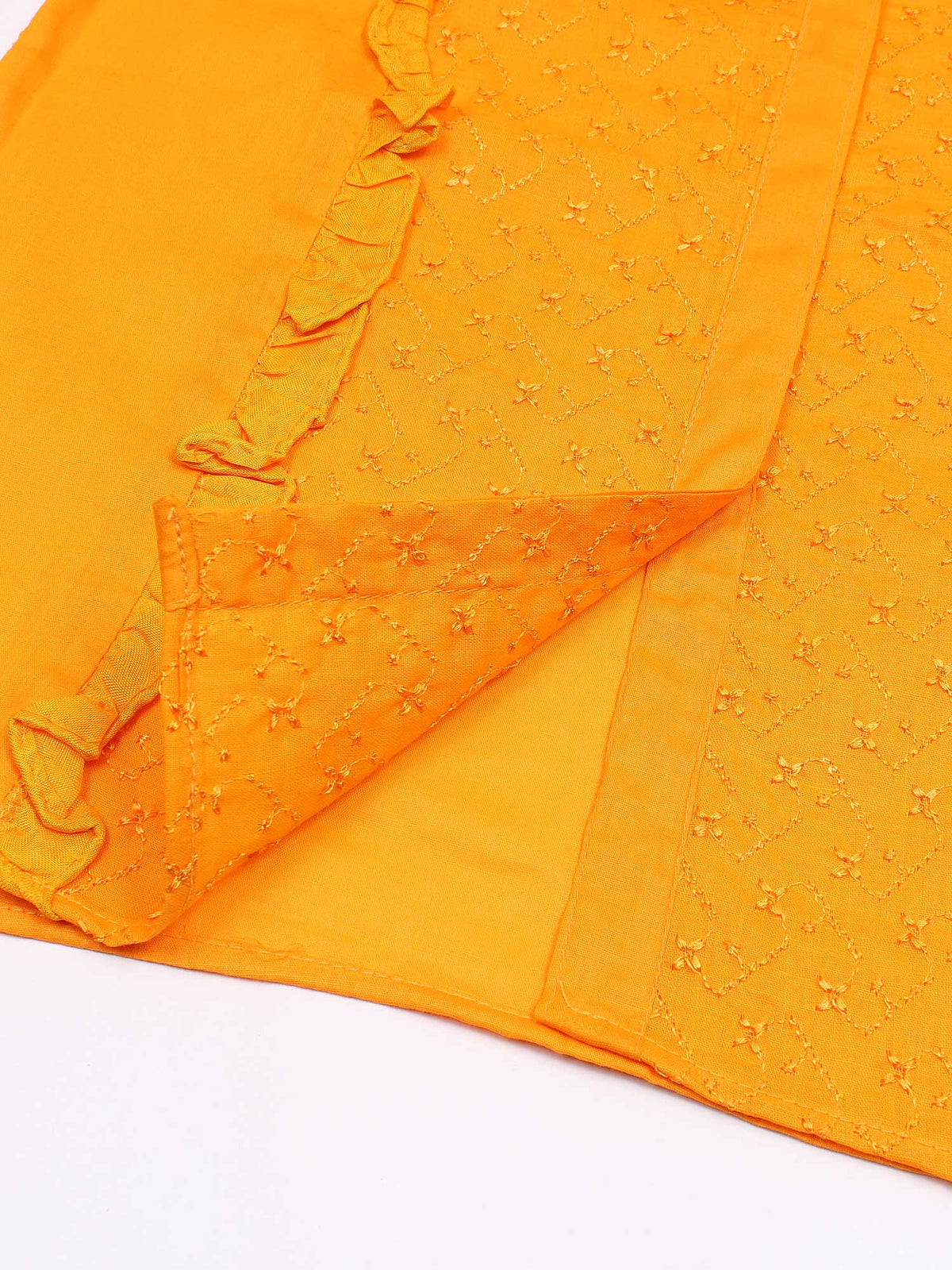 Girls Summer 2Pcs Embroidered Suit VG150-A
