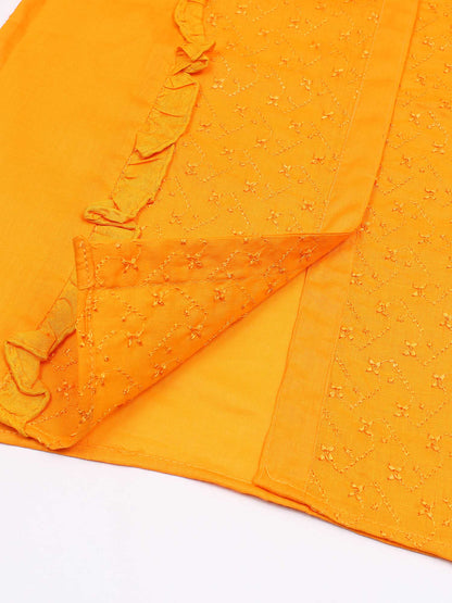 Girls Summer 2Pcs Embroidered Suit VG150-A