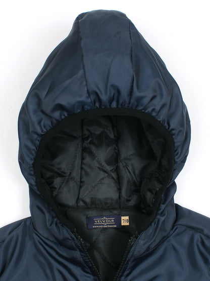 Sleeveless Hooded Puffer For Boys & Girls VJ77-A