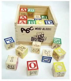 ABC & 123 Wooden Blocks Set [ET-1138]