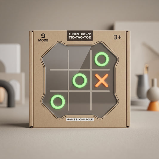 AI Smart Tic-Tac-Toe Console (9 Modes)