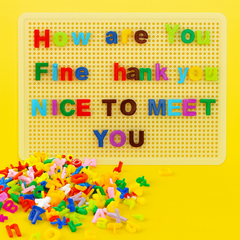 Alphabet Learning Pin Puzzle, English Letter [ET-1149]