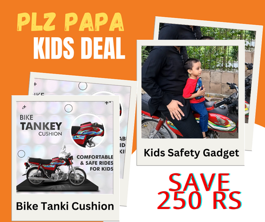 Kids Deal (Bike Tanki Cushion and Kids Safety Gadget)