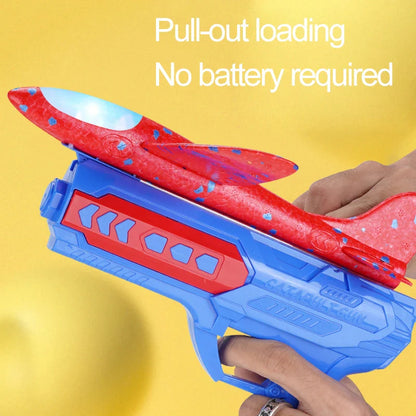 Children Foam Plane Launcher Toy Outdoor, Plane Gun [KT-901]