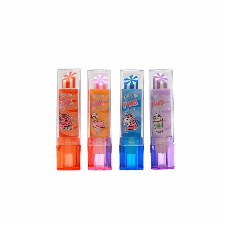 Colorful Cute Lipstick Eraser Soft Rubber (one piece) variation can be different [ST 1162] - Plzpapa 