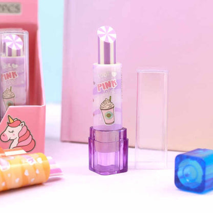 Colorful Cute Lipstick Eraser Soft Rubber (one piece) variation can be different [ST 1162] - Plzpapa 