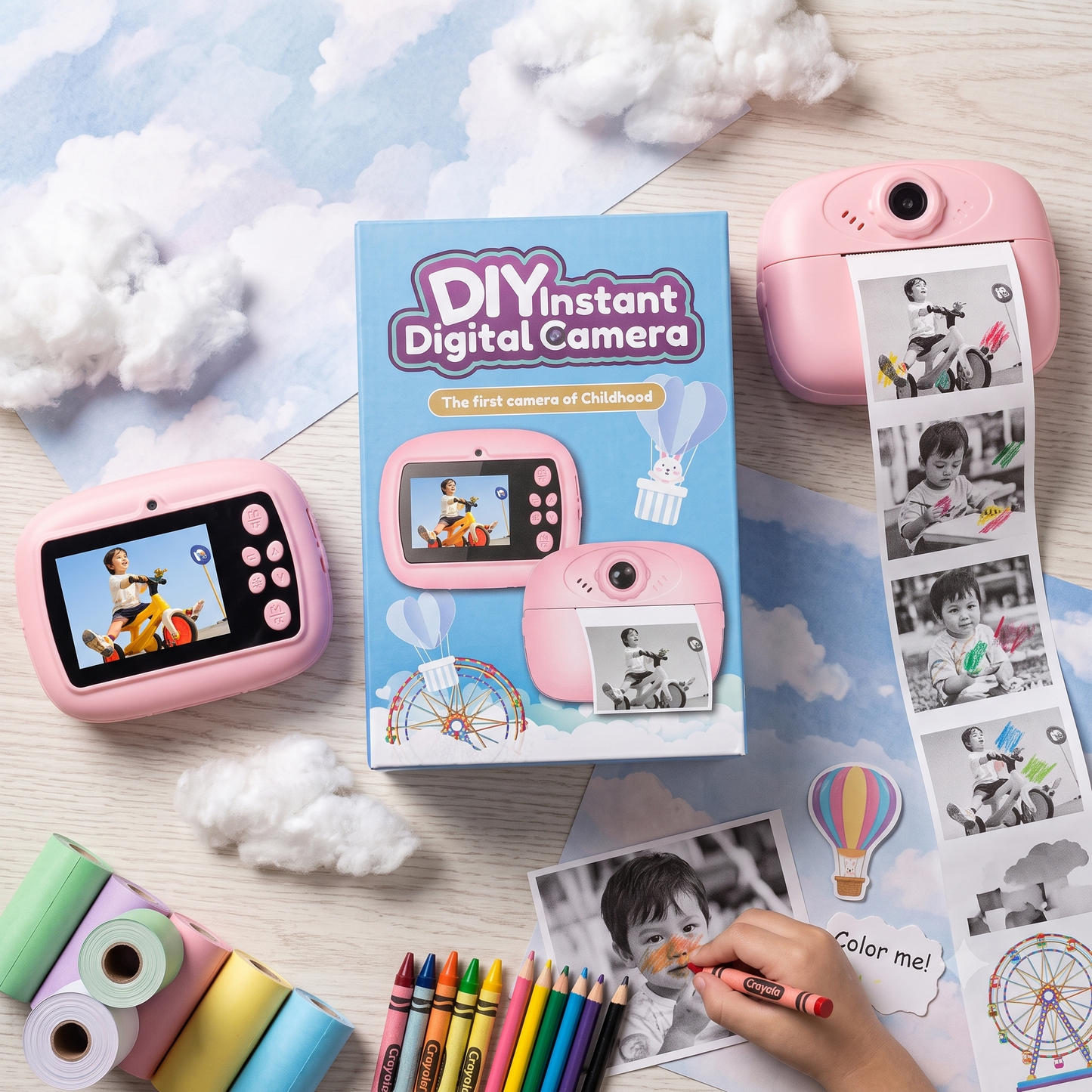 DIY Instant Digital Camera [FT-1391]