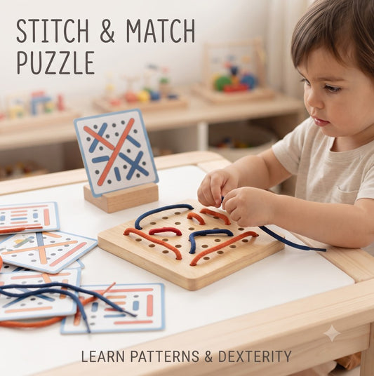 DIY Montessori Rope Shape Puzzle [MF-150]