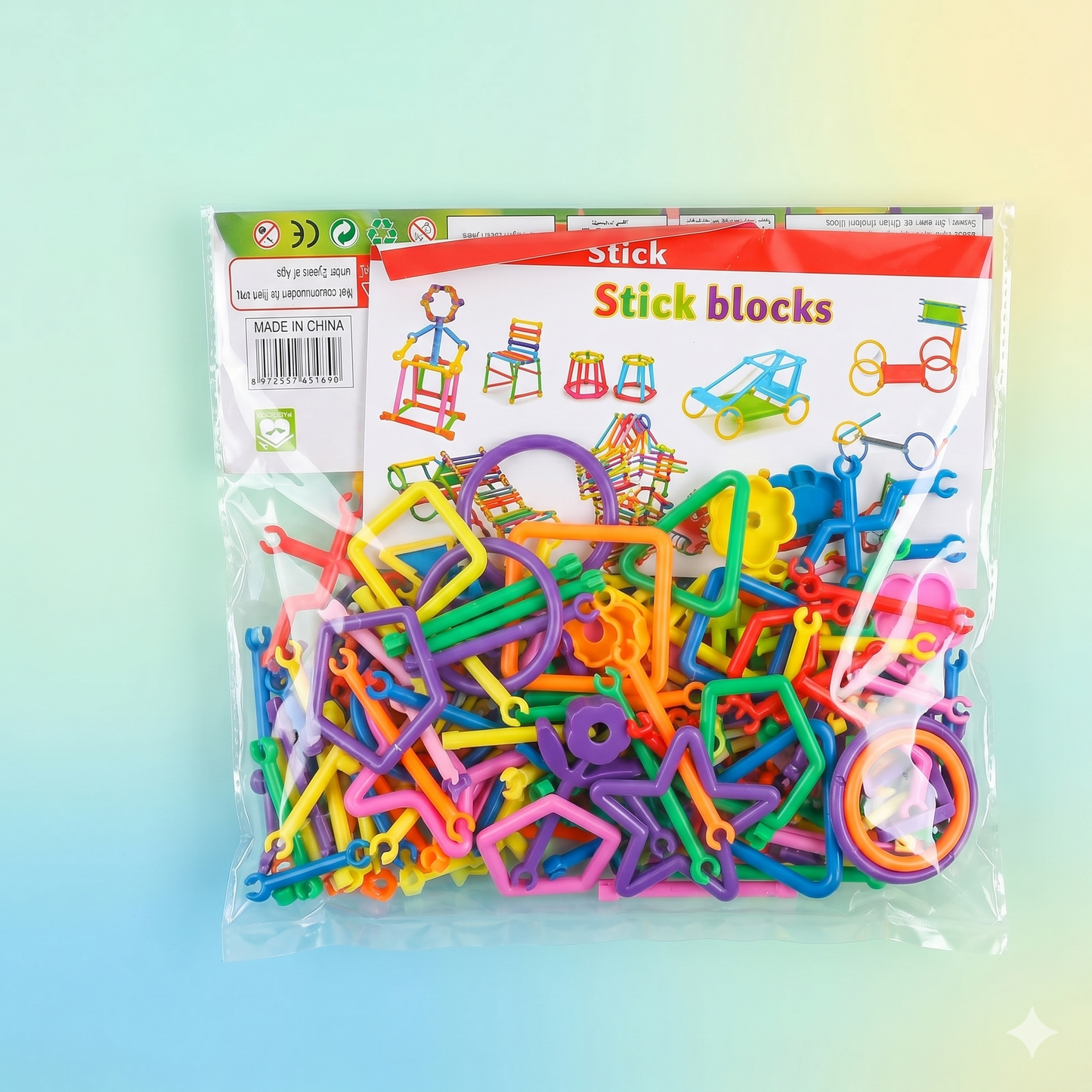 DREAM BLOCK CARD 101 PCS BLOCK CARD STICK BLOCK CARD [FT-1286]