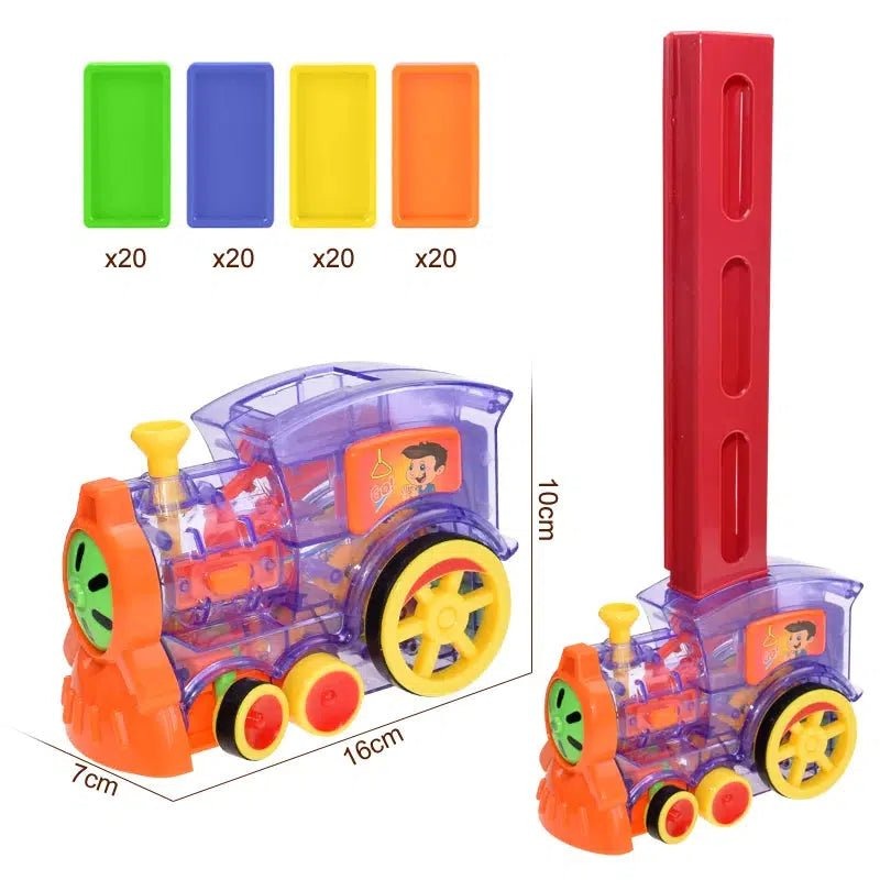 Electric Domino Train Toy Set [KT-959] - Plzpapa 