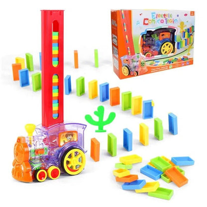 Electric Domino Train Toy Set [KT-959] - Plzpapa 