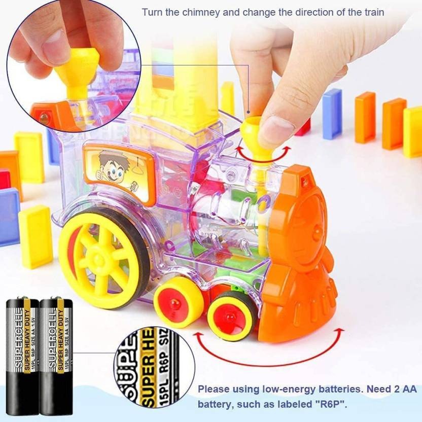 Electric Domino Train Toy Set [KT-959] - Plzpapa 