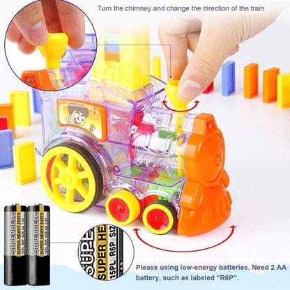 Electric Domino Train Toy Set [KT-959] - Plzpapa 