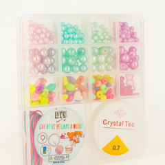 Easy Homemade Jewllery Multicolor Beads Kit for girls [KT-1116]