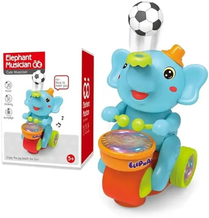 Elephant Musician Toy [FT-1379]