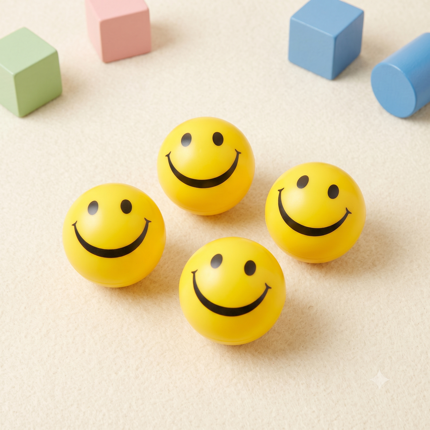 Emoji Foam Ball 10cm (1 piece) [FT-1104]
