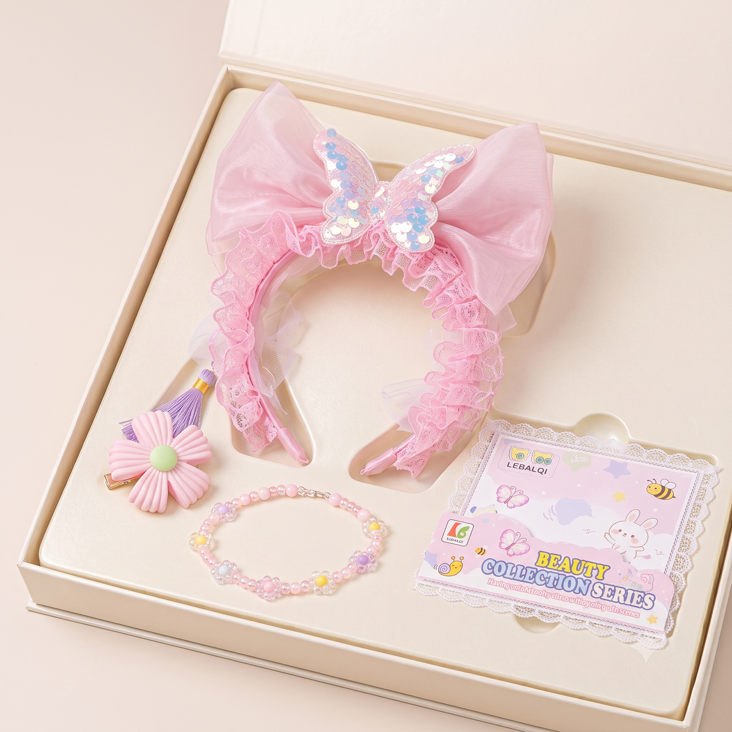 Fairy Butterfly Headband & Jewelry Set [FT-1376]