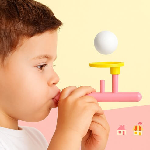 FloatingBallToy_EducationalGameBlowingBallToy