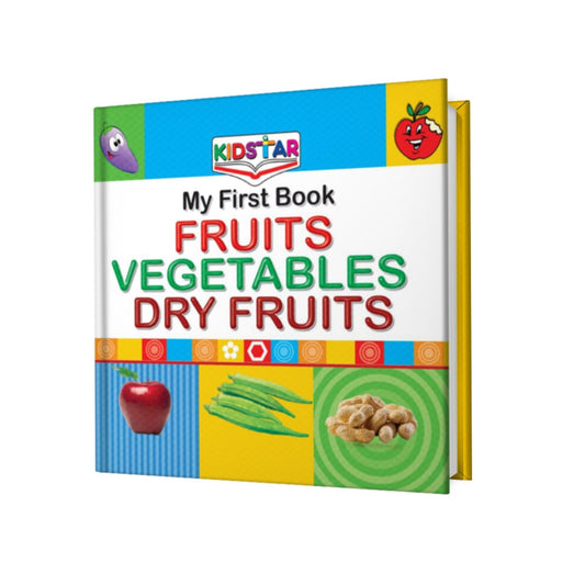 [Fruits, Vegetables & Dry Fruits] My First Book ,Educational Book For kids [BK-1026]