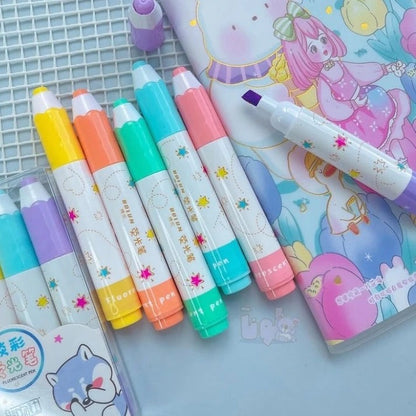 Sanrio Highlighter (pack Of 6) [ST 937]