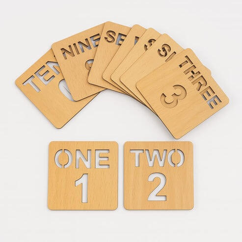 Kids-wooden-Math-Drawing-Stencil