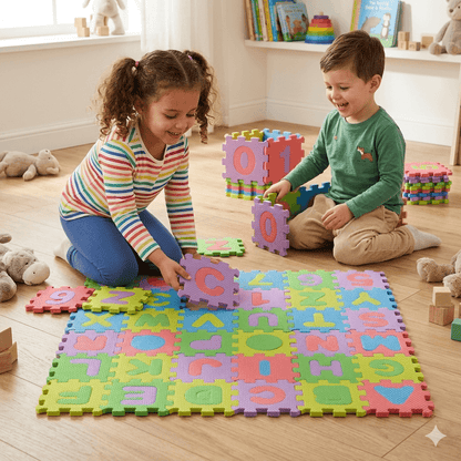 Kids Foam Playing Mat Size 12*12 Inches [ST-1188]