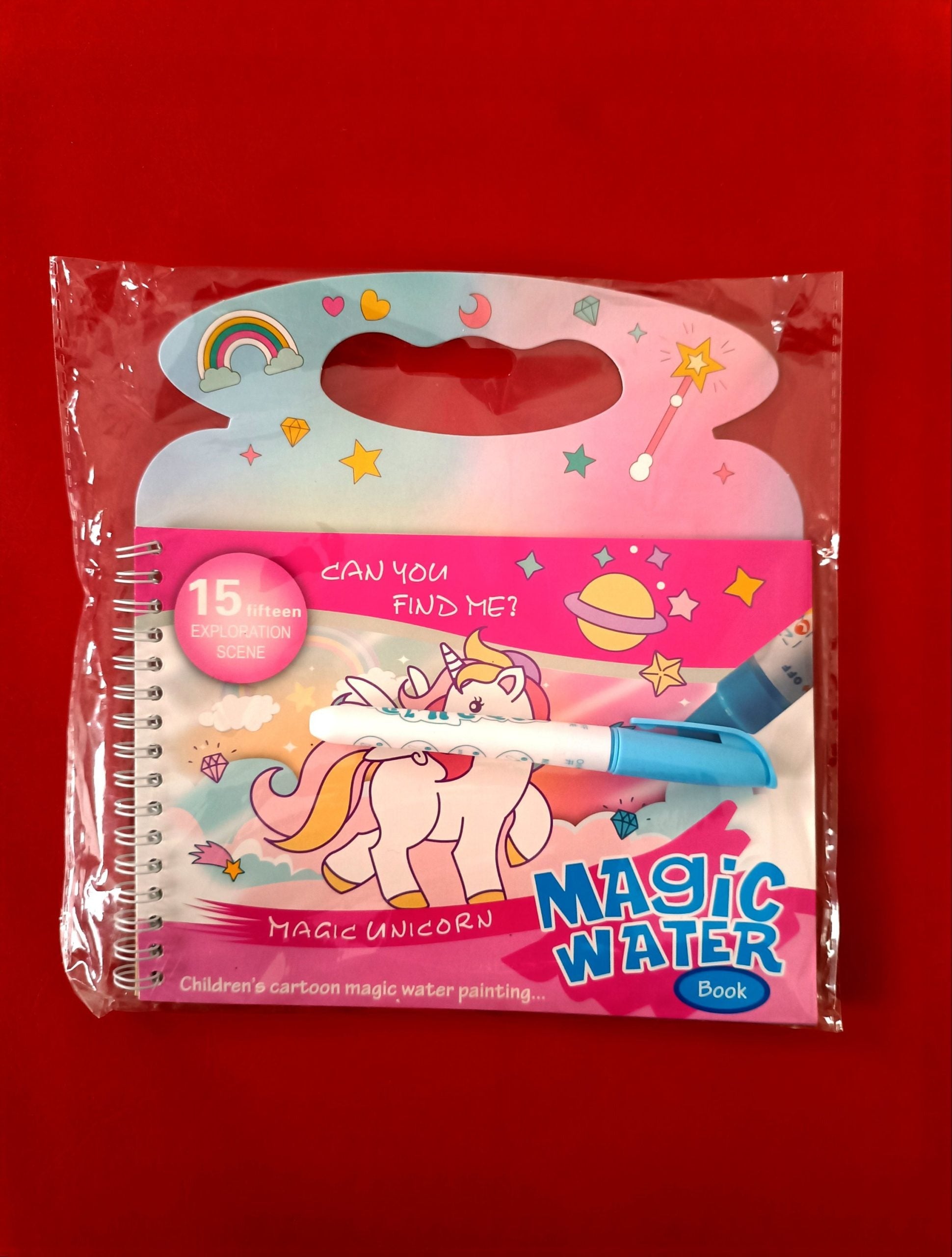 Magic water Book [821-2] - Educational Toy - Plzpapa 