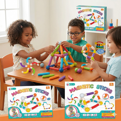 Magnetic Sticks 18 pcs [ST-1347]