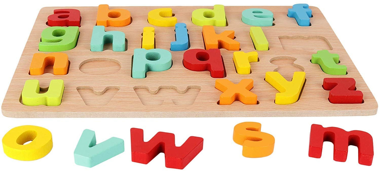 Montessori Small Alphabet Wooden Puzzle Board [wd915]
